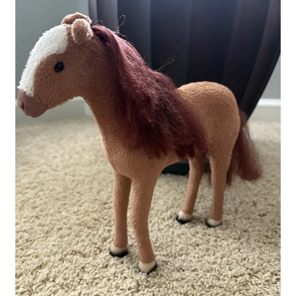 My Life Poseable Doll Horse Lot of 2 12” Light & Dark Brown No Accessories